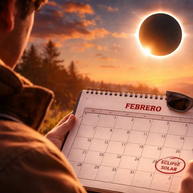 ¿Cuánto falta para que ocurra el eclipse solar? Conoce en dónde verlo| Foto: IA