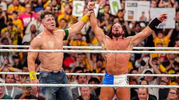 John Cena derrotó a AJ Styles una última vez (X)