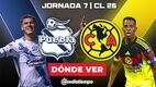 Rivalidad Puebla vs. América Jornada 7 Clausura 2026