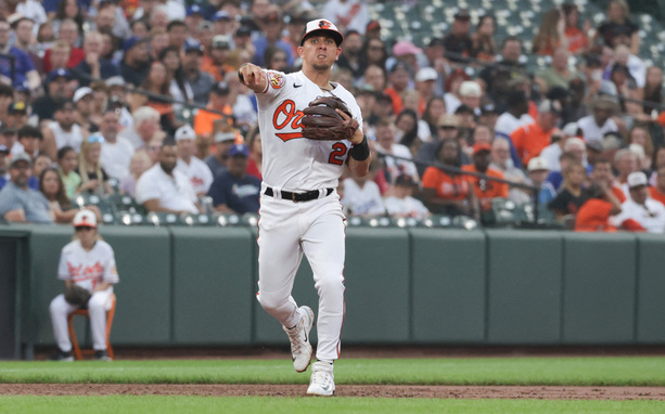 Ramón Urías lució en el triunfo de Orioles. (Foto: Reuters)