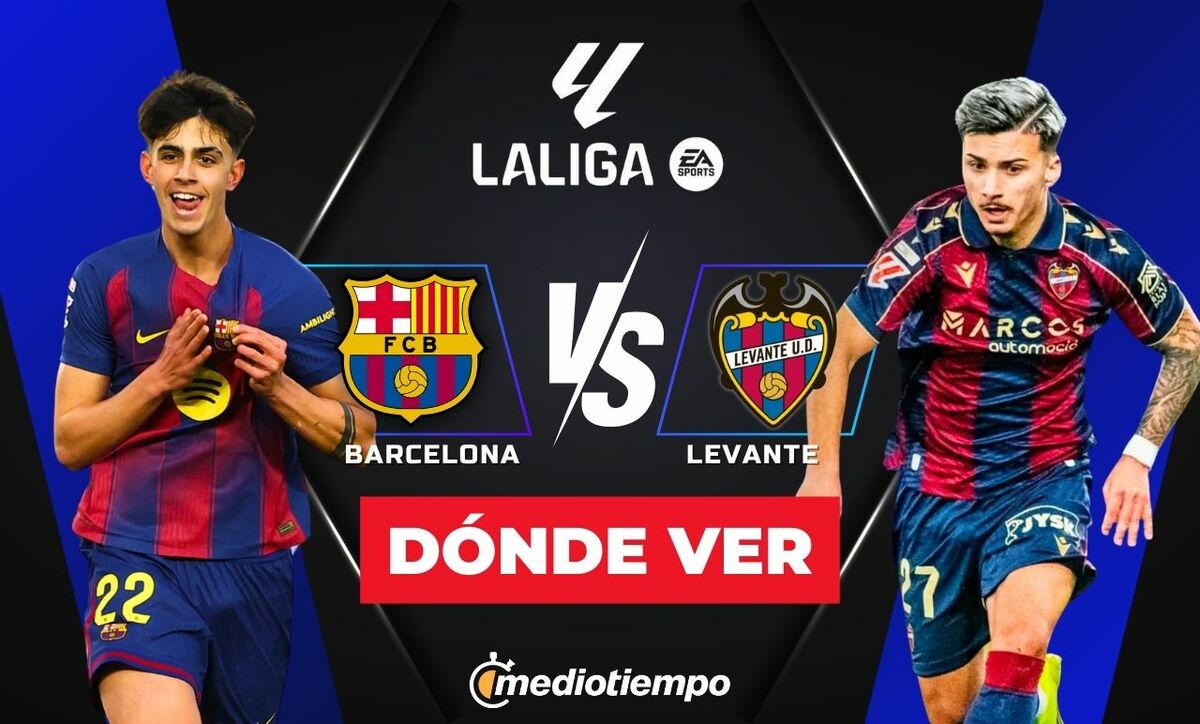 Barcelona vs Levante: a qué hora y dónde ver partido de LaLiga 2026