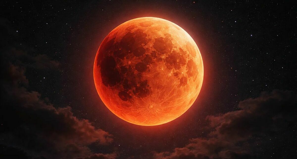 Conoce la fecha exacta del primer eclipse lunar total del 2026 en México. Foto: Sora IA