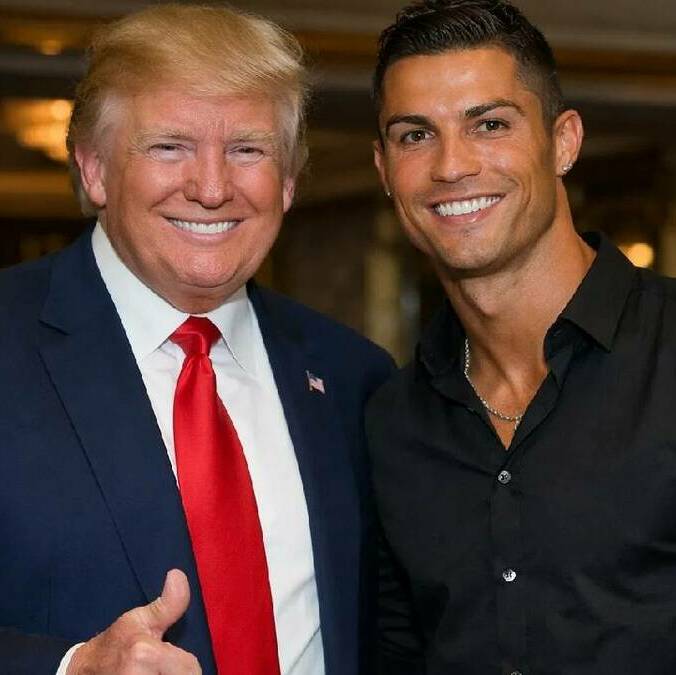 Donald Trump le manda mensaje a Cristiano Ronaldo / Sora