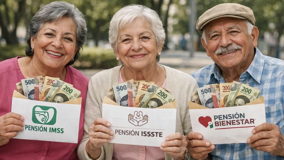 Calendario oficial pensiones IMSS, ISSSTE y Bienestar marzo 2026