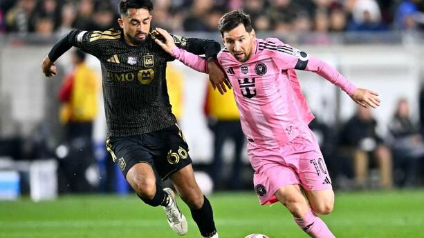 Lionel Messi poco pudo hacer en la derrota de Inter Miami (Reuters)