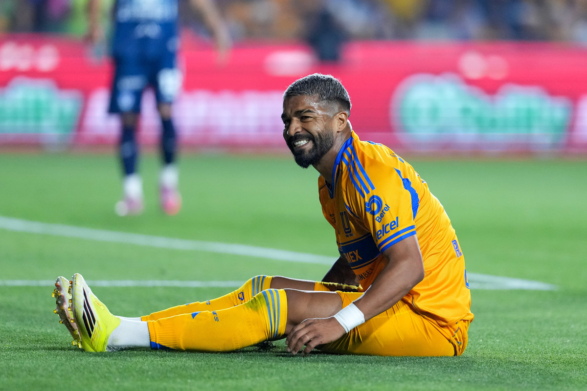 Rodrigo Aguirre llegó a los felinos en este torneo (Fotografía: Imago 7)