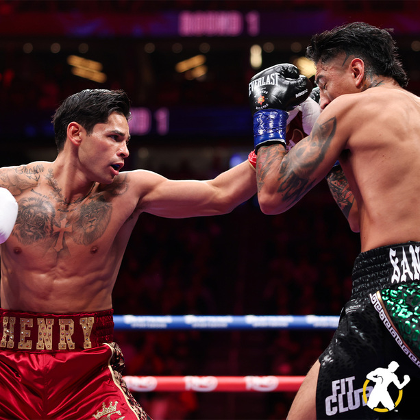 Ryan García se queda el triunfo y el título (@GoldenBoyBoxing)