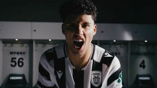 Jorge Sánchez fue presentado por el PAOK. (Foto: captura de pantalla)