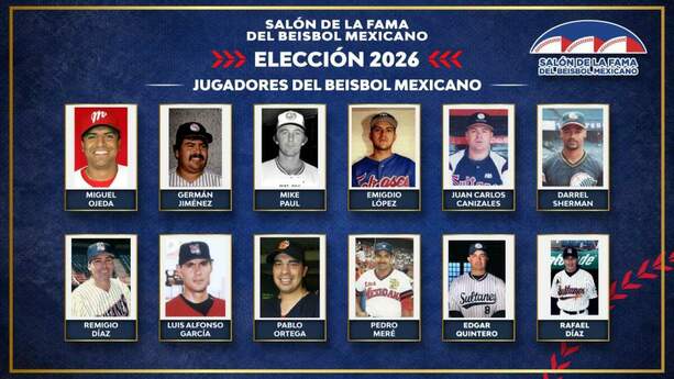 Los jugadores del beisbol mexicano