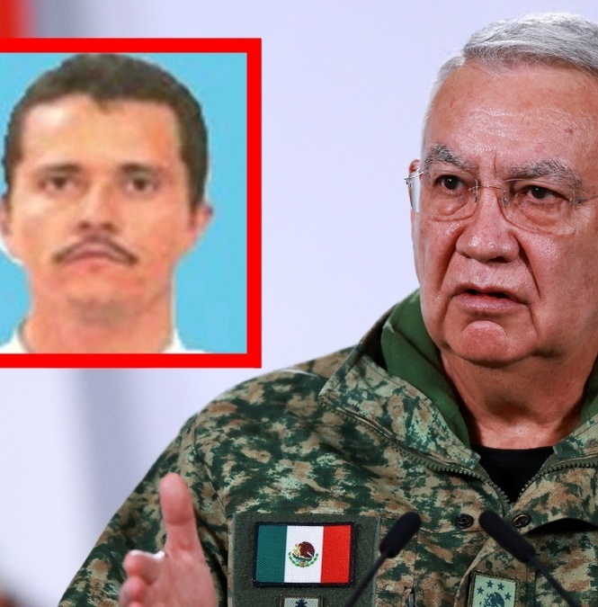 El general Ricardo Trevilla Trejo explicó los detalles del operativo conta 'El Mencho' (Reuters)