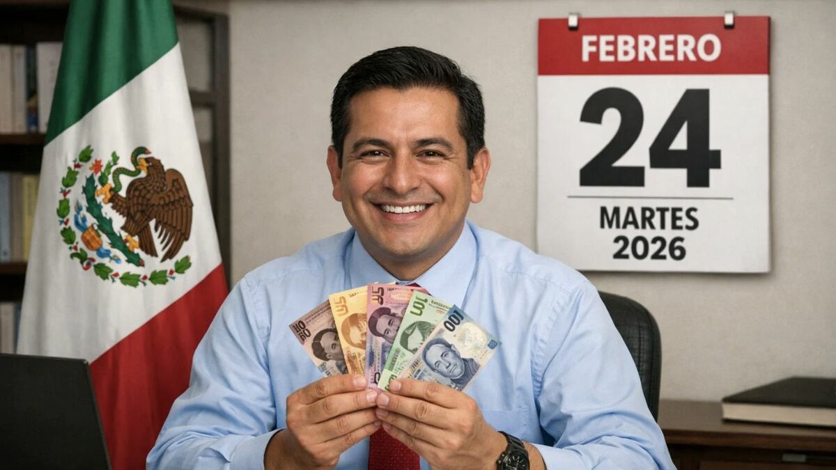 Este es el salario que reciben los trabajadores en México por el Día de la Bandera este 24 de febrero. (Sora IA).