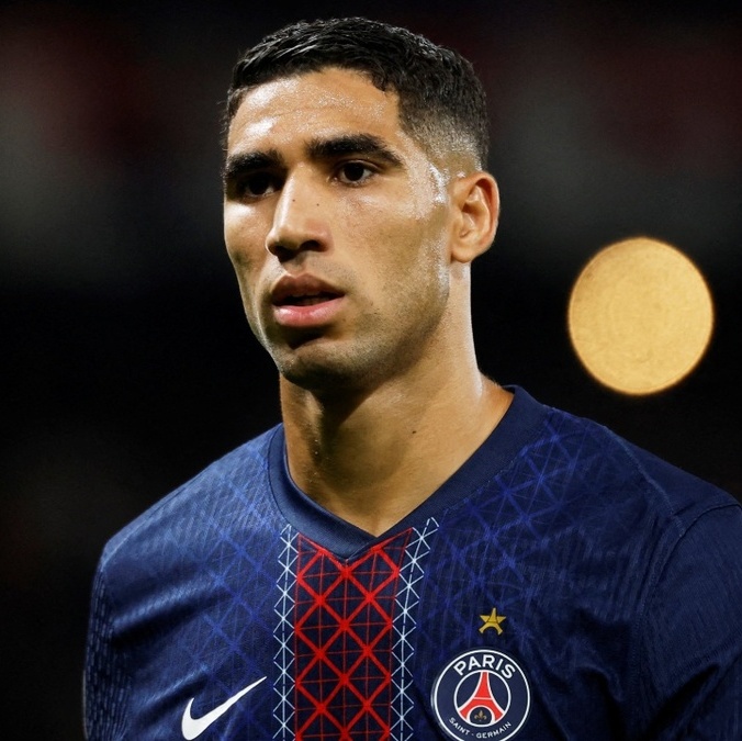 Achraf Hakimi fue acusado de violación por una joven en Francia (Reuters)