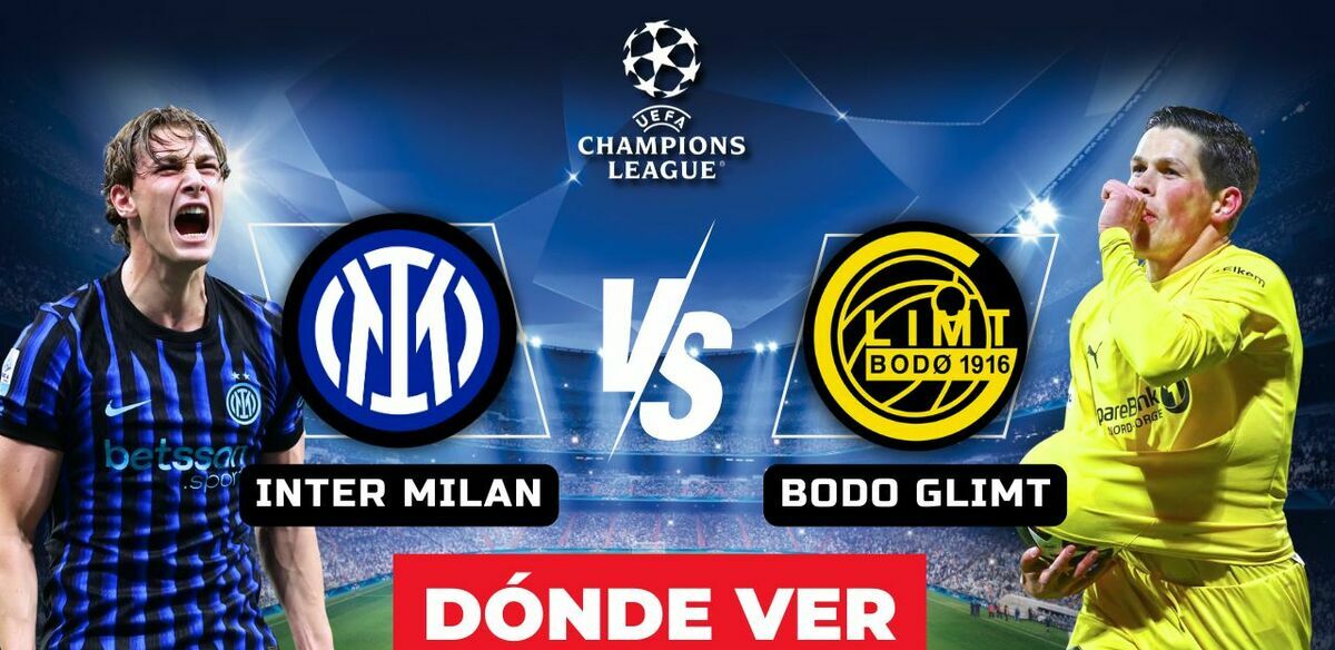 Consulta la previa de Inter de Milan vs. Bodø/Glimt para ver EN VIVO Vuelta Playoffs de Champions League 2026.