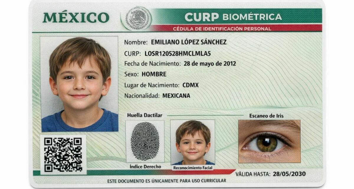 CURP Biométrica 2026: ¿Cuál es la edad mínima para realizar el trámite? Foto: Sora IA