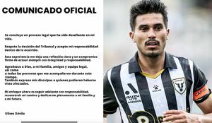 Dávila mandó comunicado tras darse a conocer su sanción. (Foto: Ulises Dávila)