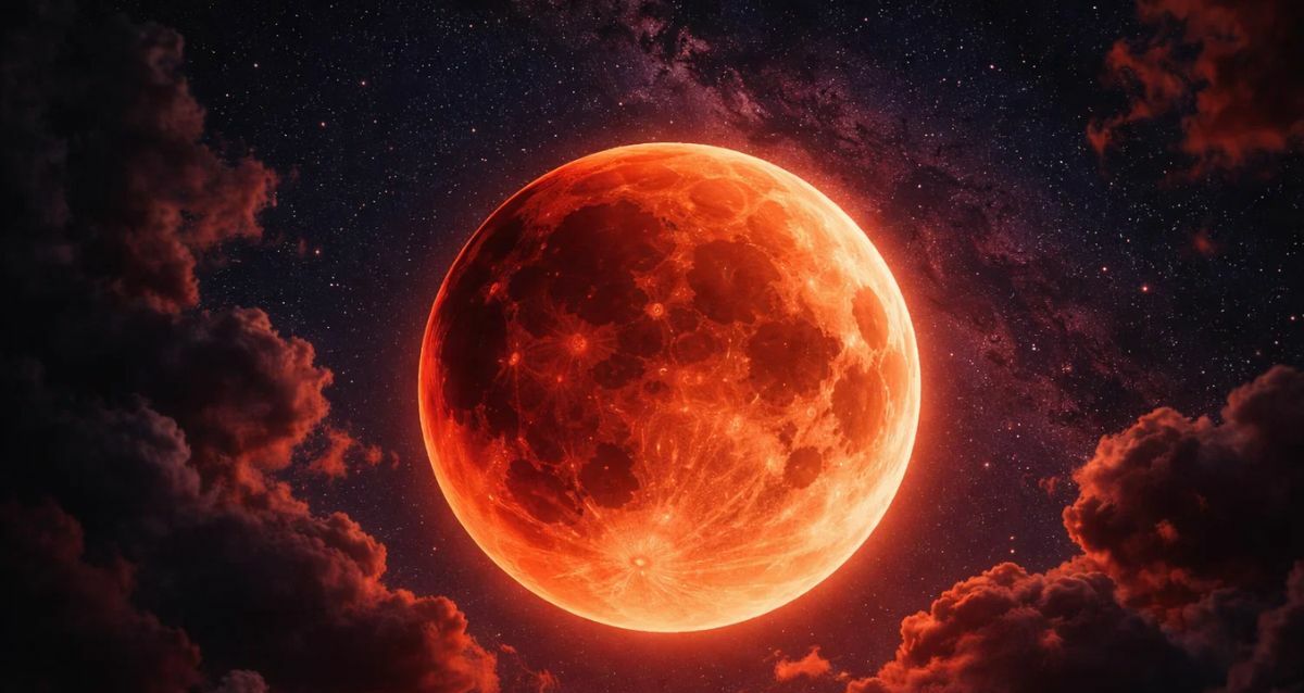 Eclipse Lunar: Luna de Sangre 2026| Foto: IA