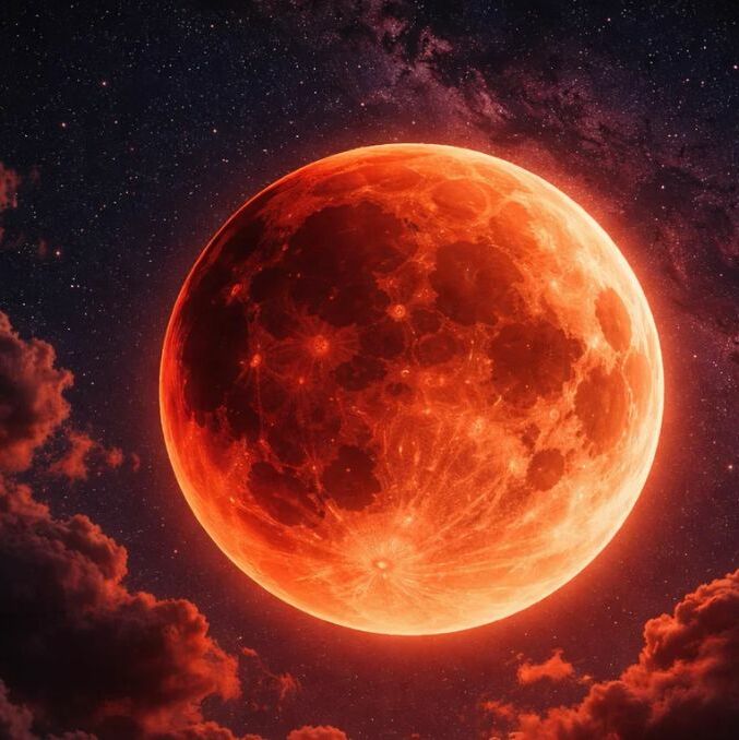 Eclipse Lunar: Luna de Sangre 2026| Foto: IA