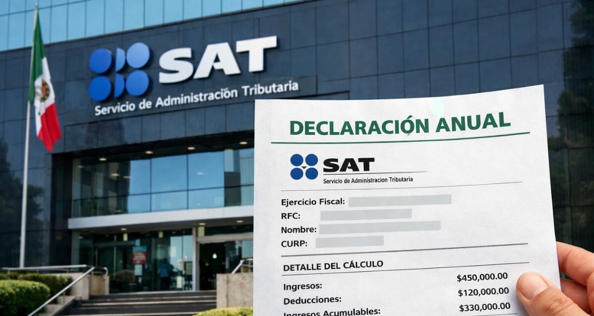 SAT confirma quiénes deben presentar su Declaración Anual 2025 este mes | Foto: IA