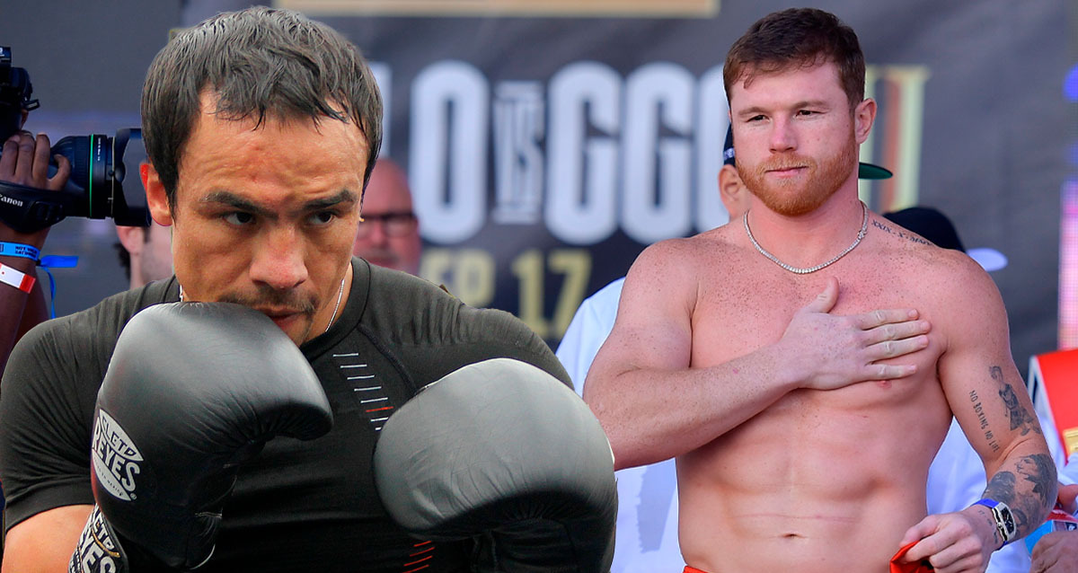 Canelo Álvarez y Juan Manuel Márquez tienen una larga rivalidad. (Fotos: Mexsport e Imago7)