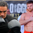 Canelo Álvarez y Juan Manuel Márquez tienen una larga rivalidad. (Fotos: Mexsport e Imago7)