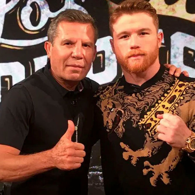 Chávez y Canelo tiene buena relación. (Instagram)