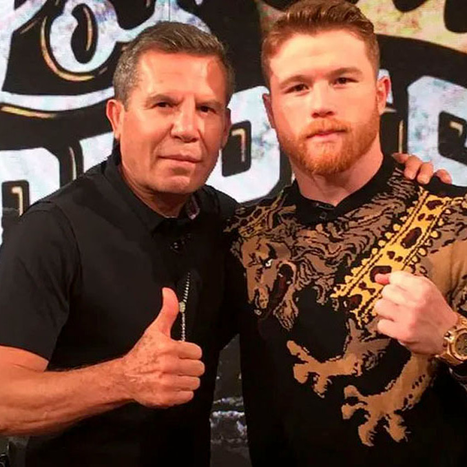 Chávez y Canelo tiene buena relación. (Instagram)