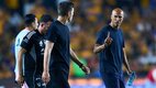 Guido Pizarro durante la derrota de Tigres ante Pachuca (Mexsport)
