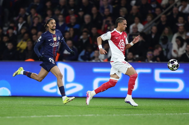 PSG y Mónaco se enfrentaron en los playoffs de la Champions League (Fotografía: EFE)