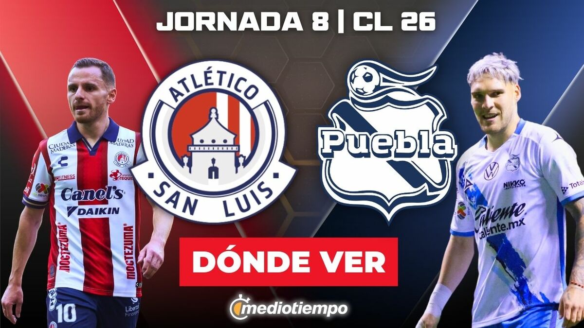 Atlético San Luis vs. Puebla: dónde y a qué hora ver EN VIVO J8