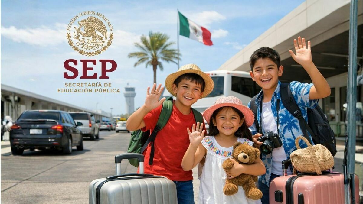 SEP confirma 17 días sin clases: Vacaciones de Semana Santa 2026. Foto: Sora IA