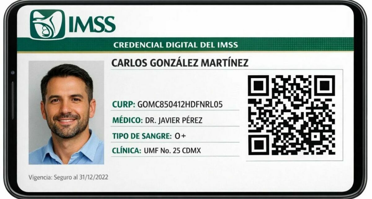 El Tarjetón Digital de IMSS permite consultar comprobantes de pago en 2026. Foto: Sora IA