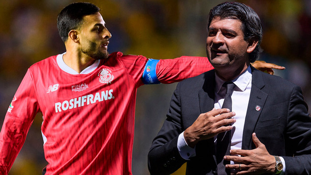 Alexis Vega eternamente agradecido con Cardozo. (Fotos: Mexsport)