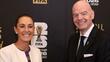 Claudia Sheinbaum conversó con Gianni Infantino sobre el Mundial 2026 (Ig gianni_infantino)