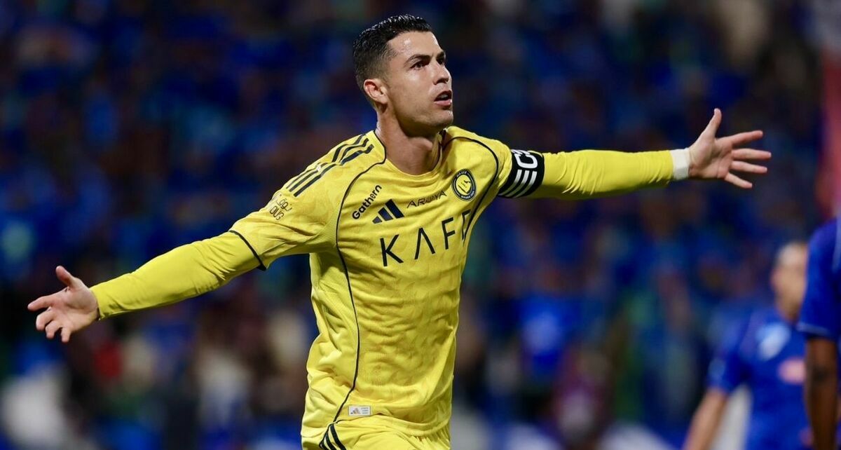 Cristiano Ronaldo no sólo festejó su gol, también su nueva adquisición. (Foto: Cristiano Ronaldo)