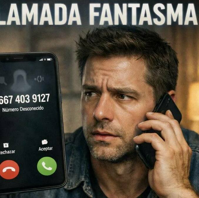 ¿Por qué no debes contestar las llamadas fantasma? Foto: Sora IA
