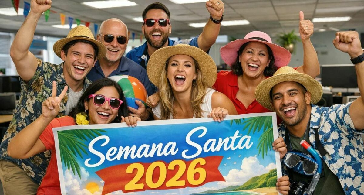 ¿Quiénes tienen cuatro días de descanso en Semana Santa 2026? Foto: Sora IA