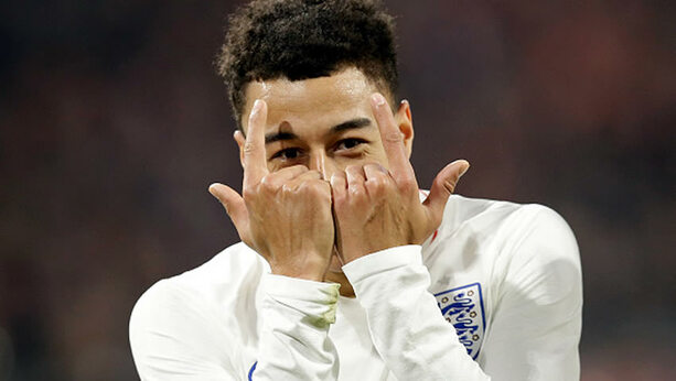 Jesse Lingard anotó el único gol del partido.