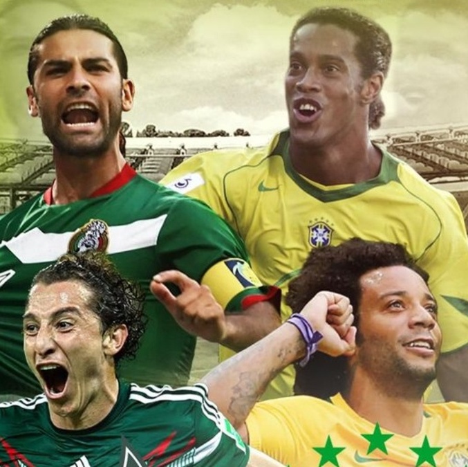 El México vs Brasil Leyendas se jugará el próximo mes de abril (Cortesía)