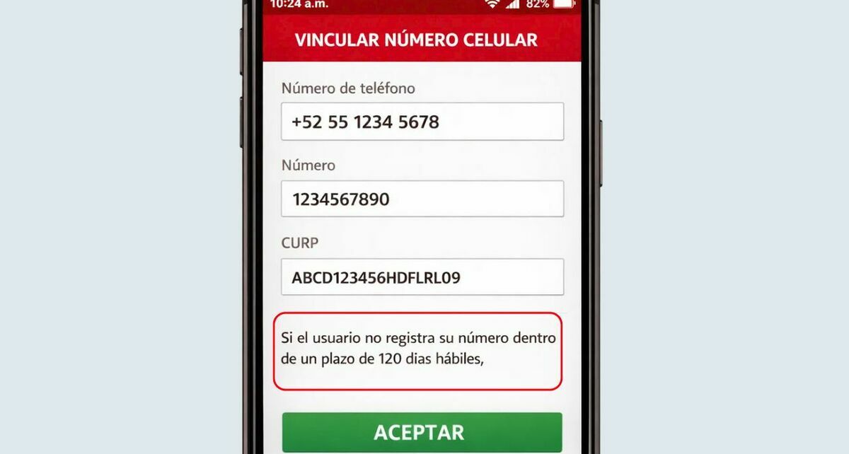 Vinculación de número celular con CURP 2026. Foto: Sora IA