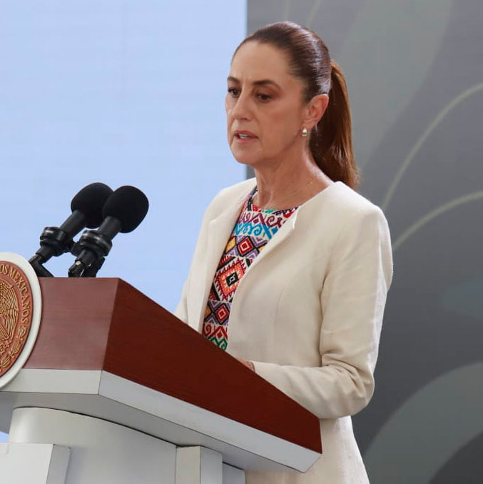 Claudia Sheinbaum dio a conocer la próxima visita de equipo de la FIFA. (Foto: Juan Carlos Bautista)