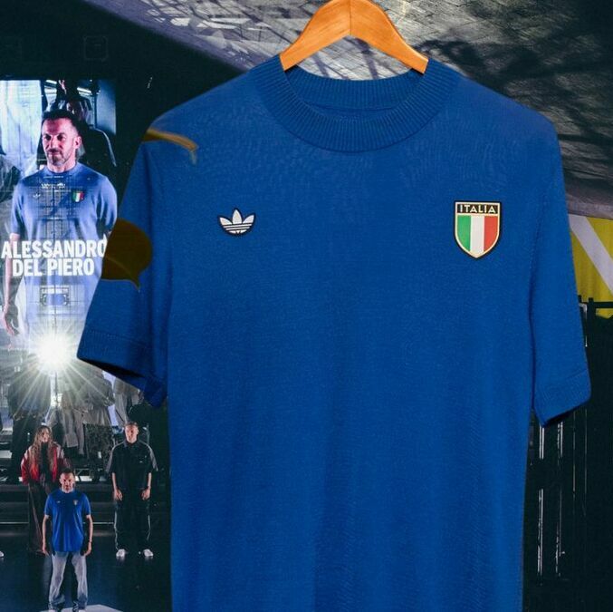 Presentación de la playera retro de adidas. (foto: adidas)