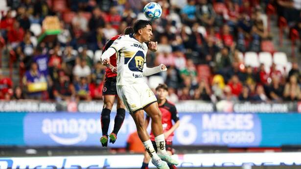 Tijuana y Pumas tuvieron un duelo cerrado en el primer tiempo (Imago7)