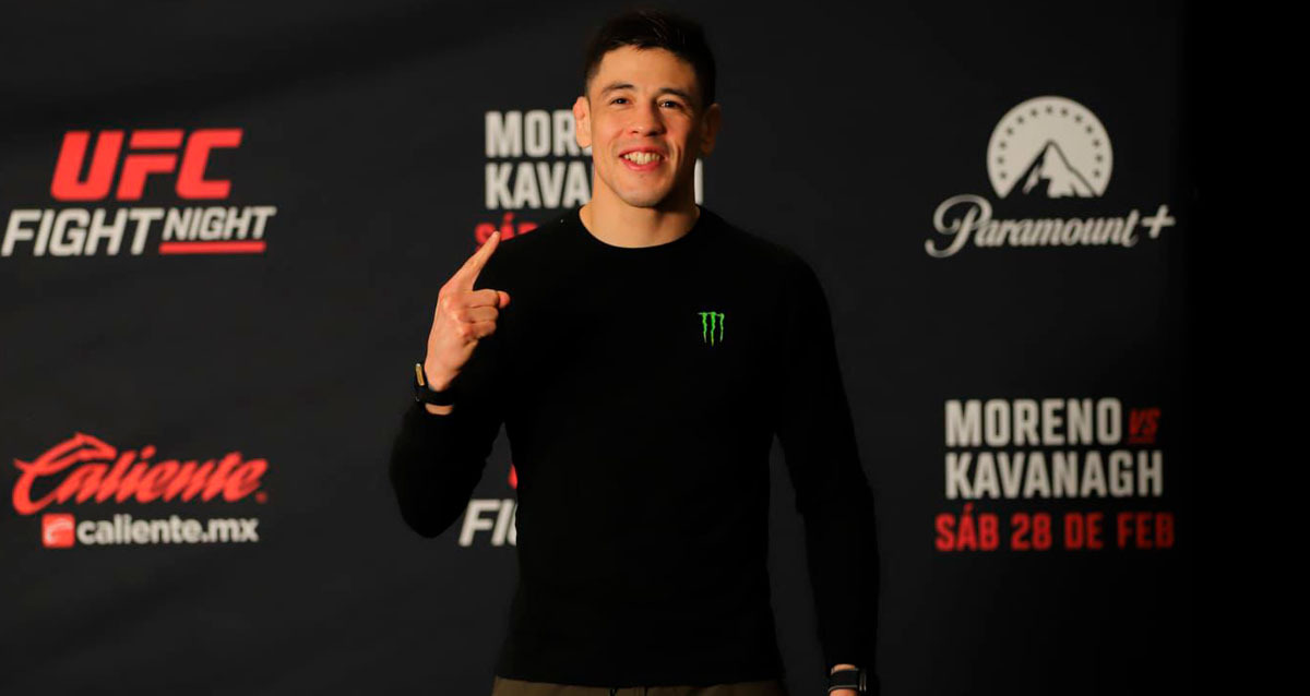 Brandon Moreno encabezará la función en la Arena Ciudad de México. (Foto: Javier Ríos)