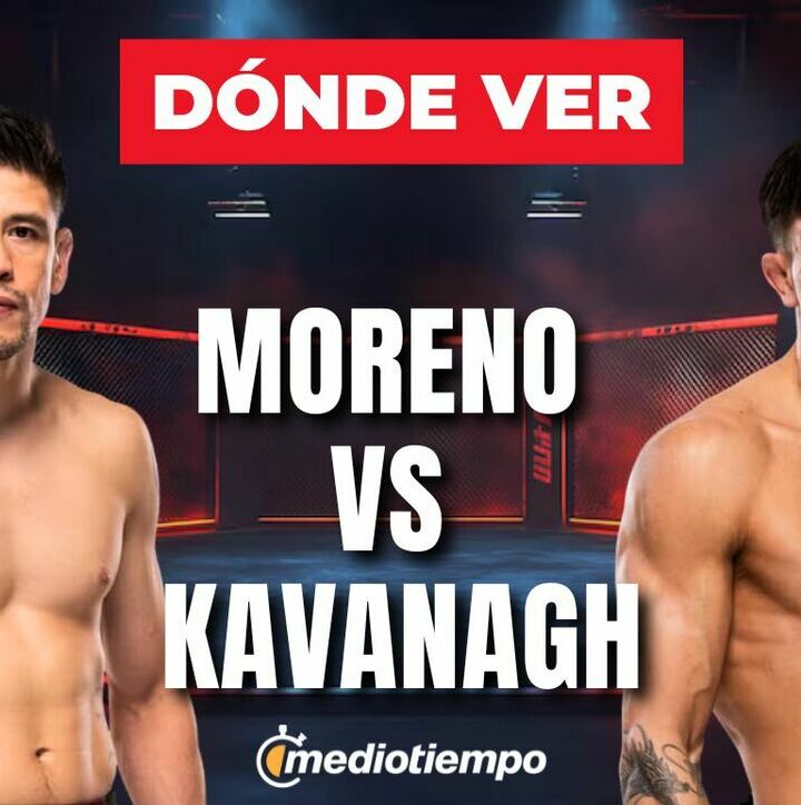 Brandon Moreno vs. Lone'er Kavanagh DÓNDE VER.