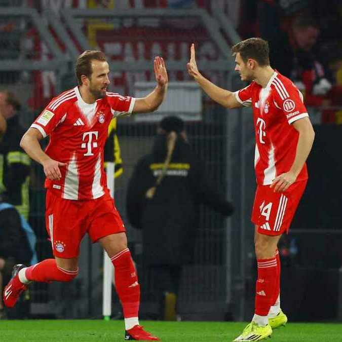 Harry Kane fue la figura del clásico alemán (Reuters)