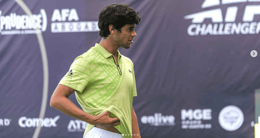 La joven promesa mexicana quedó fuera de las finales (Fotografía: Instagram Rodrigo Pacheco)