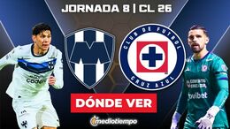 Rivalidad Monterrey vs Cruz Azul Jornada 8 Clausura 2026