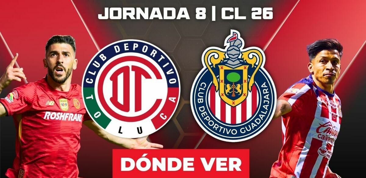 Rivalidad Toluca vs. Chivas Jornada 8 Clausura 2026