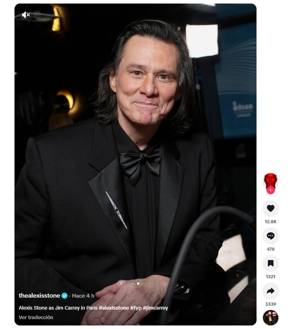 ¿Quién es Alexis Stone, doble de Jim Carrey que se hizo viral? | Foto: 'THEALEXISSTONE