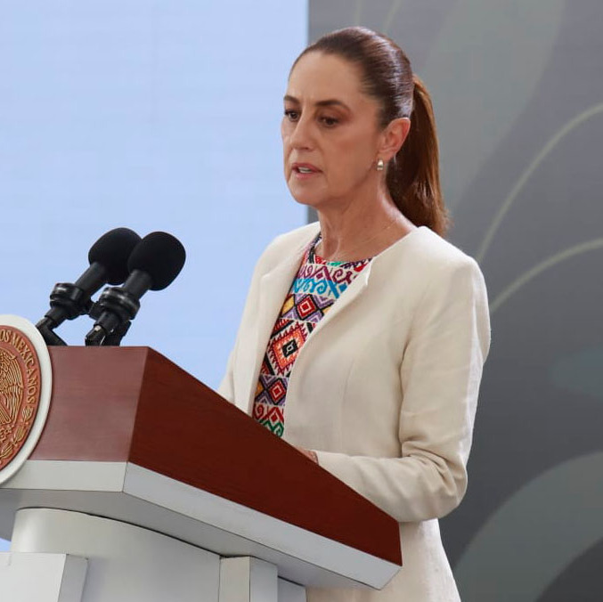 Claudia Sheinbaum dio a conocer la próxima visita de equipo de la FIFA. (Foto: Juan Carlos Bautista)